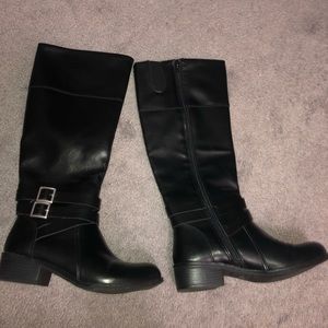 New Black Tall Boots